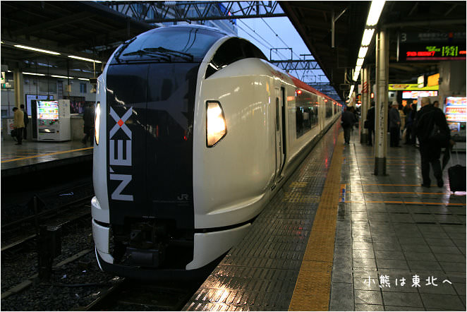 【楓狂東北Day1-2】成田空港 → 池袋：JR特急成田エクスプレス（N’EX）E259系