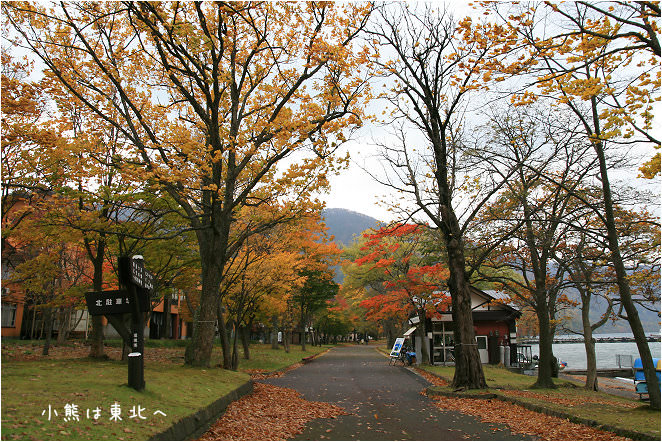 【楓狂東北Day4-1】十和田湖(1)：雨後初晴，漫步休屋