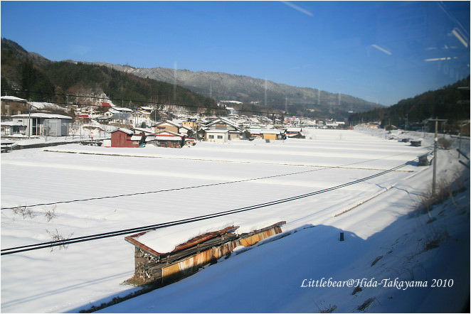 【飛驒高山Day3-1】下呂 → 高山：雪の之飛驒路