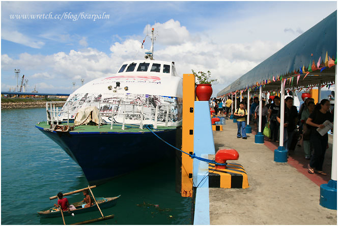 【陽光宿霧】薄荷島：搭乘Ocean Jet渡輪前往薄荷島（Bohol）！